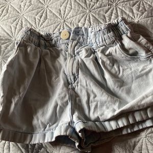 Light blue Jean shorts